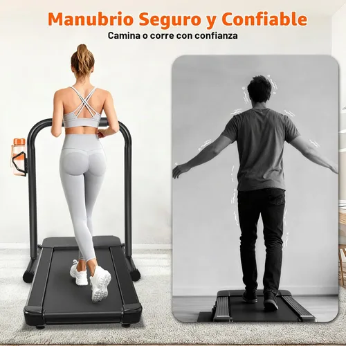 Vista 3 de Walking Pad Handle Bar Only, Suitable for Walking Pad up to 19.7" Wide, Adjustable Treadmill Handlebar Height from 34" to 42", Tall People Friendly