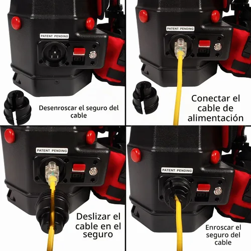 Vista 9 de Cen-Tec Systems Aspiradora de mochila comercial HEPA de 6 cuartos de galón con juego de accesorios