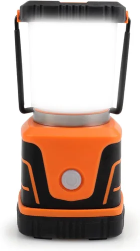 Vista 2 de Lámpara LED de campamento súper brillante de 1500 lúmenes, 4 modos de luz, reflector regulable, lámpara de emergencia alimentada por batería