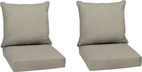 Vista 44 de Arden Outdoor Deep Seat Cushion Set, 24x24, Aqua