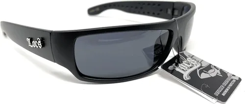 Vista 3 de Locs Mad Dog Hardcore Gangster Cholo - Gafas de sol rectangulares estrechas