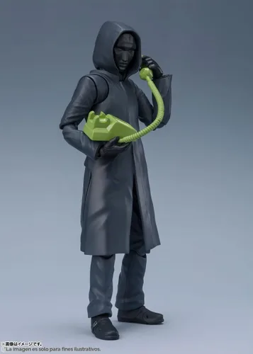 Vista 6 de TAMASHII NATIONS - Juego del calamar - Figura de acción de Front Man, Bandai Spirits S.H.Figuarts