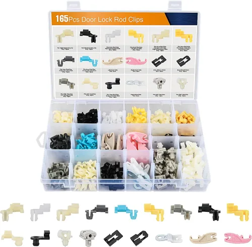 Vista 11 de GOOACC 1001 piezas de remaches universales para automóviles, juego de clips de retención para parachoques, guardabarros, panel de puerta, protector
