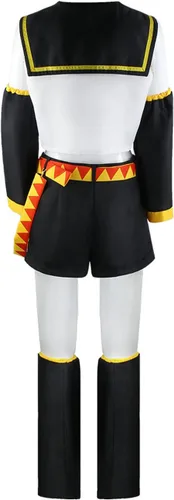 Vista 2 de Bleoavre Vocaloid02 Kagamine Rin Cosplay Kagamine Len Disfraz de Halloween Uniforme