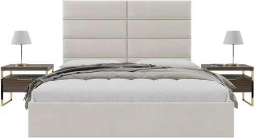 Vista 138 de Vänt - Paneles tapizados de cabecera para montar en la pared, diseño Elizabeth, 120 x 46 pulgadas, configuración de 16 paneles individuales