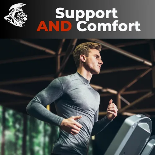 Vista 8 de Real Men D Pouch - Pantalones de compresión para hombre, leggings para hombre, pantalones de yoga, medias, capa base para hombres clima frío