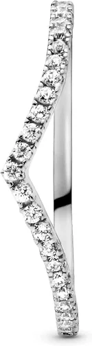 Vista 3 de PANDORA Jewelry - Anillo brillante con circonita cúbica en plata de ley Metal Zirconia cúbica