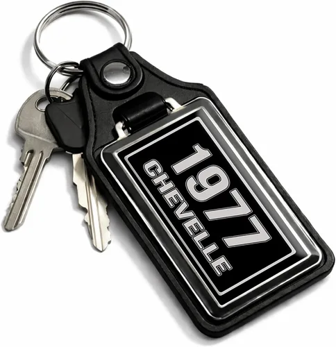 Vista 52 de Brotherhood Car Key Chain for Chevelle - Classic Models Keychain for Men and Women Gift Key Ring