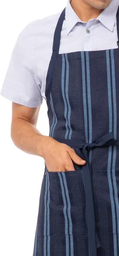 Vista 5 de Chef Works Delantal Unisex Presidio Half Bistro