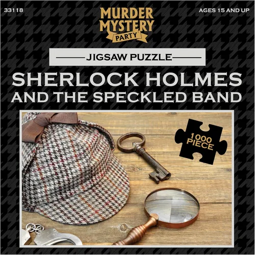 Vista 8 de Rompecabezas clásico de misterio Bepuzzled - Sherlock Holmes, 1000