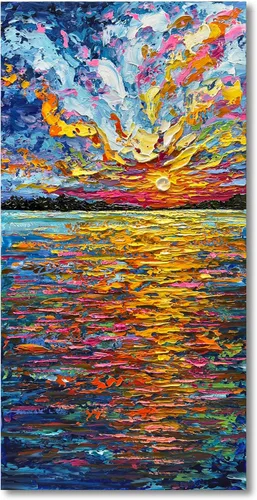 Vista 20 de Limiyer Arte pintado a mano moderno arte abstracto pintura al óleo blanco y marrón textura gruesa lienzo arte pintura al óleo sala de estar