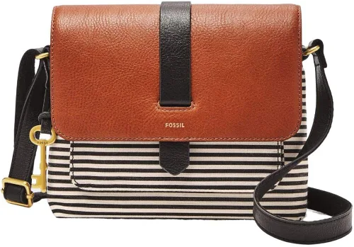 Vista 2 de Fossil - Bolsa de mano cruzada y pequeña Kinley para mujer
