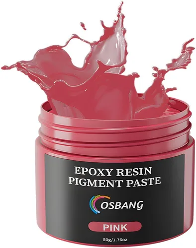 Vista 13 de Pastas de pigmento de 8 colores para resina epoxi, pigmento de color de resina epoxi de 1.76 oz/50 g, tinte de resina opaco, pigmento de resina