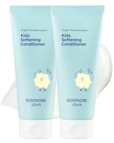 Vista 14 de GOONGBE Acondicionador Suavizante para el Cabello para Niños - Acondicionador Coreano para Cabello Brillante para Niños con Cabello Débil