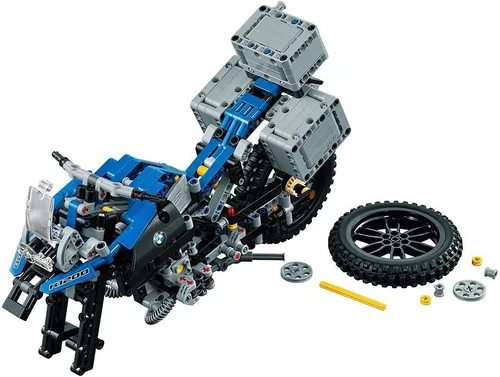 Vista 3 de LEGO Technic, 42063 juguete de construcción avanzado BMW R 1200 GS Adventure