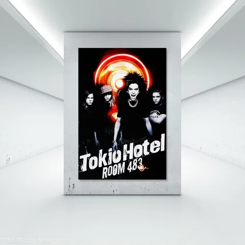 Vista 7 de ALKANI Póster de Tokio Hotel Rock Band Music Posters Lienzo Arte Póster Decoración Dormitorio Póster 12x18 pulgadas (11.8x17.7 in)