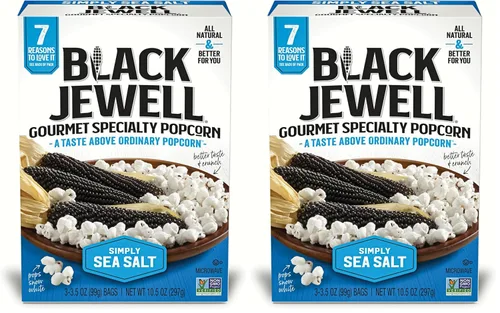 Vista 10 de Black Jewell Palomitas de maíz gourmet para microondas, toque de mantequilla, 10.5 onzas (paquete de 6)