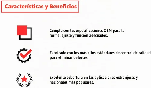 Vista 5 de Cilindro de rueda de freno trasero DFC Compatible con Jeep Willys 1946-1953