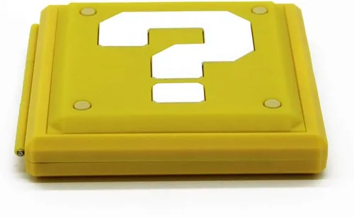 Vista 2 de CellDesigns Cartoon Game Memory Card Case Compatible with Nintendo Switch (Question Block)