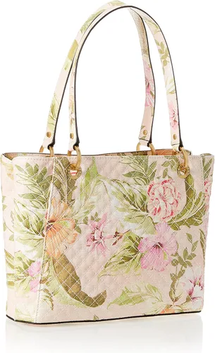 Vista 2 de GUESS Nerina - Bolsa pequeña de Noel, Durazno (PEACH FLORAL)
