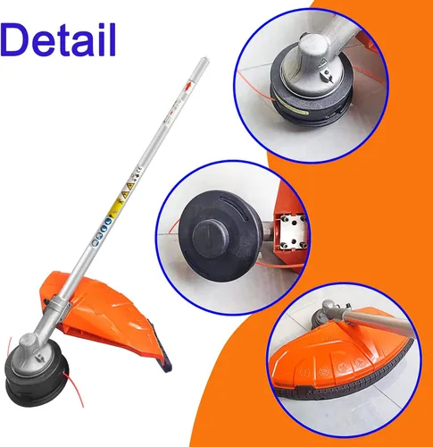 Vista 3 de Combo desbrozadora accesorio compatible con KM 55 RC-E KM 56 RC-E KM85 R KM 94 RC-E KM 111R Desbrozadoras 41802000687