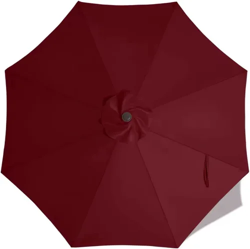 Vista 22 de ABCCANOPY Sombrilla para Exteriores de 7.5 pies, Repuesto de Cubierta Superior Compatible con 6 Varillas (Azul)