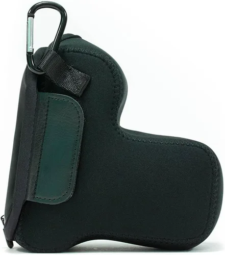 Vista 4 de MegaGear MG1499 Sony Alpha A6400, A6500 (0.709-5.315 in) Funda de neopreno ultra ligera para cámara - Negro, piel sintética