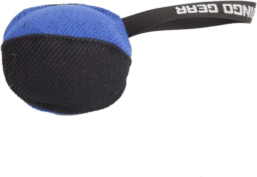 Vista 25 de Juguete de remolcador para perro fuerte, entrenamiento de mordida, IGP, diversión, lino francés, color azul caramelo Berta Dingo Gear S00097
