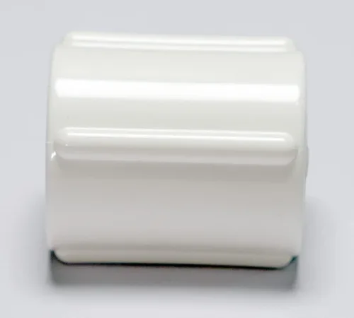 Vista 4 de Rainbow Dream Adaptador de acoplamiento hembra de PVC de 1 pulgada (rosca hembra x hembra de tubería BSPT) - 10 paquetes, blanco