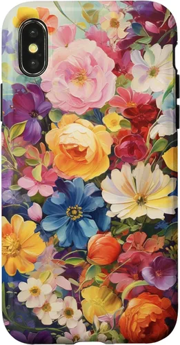 Vista 5 de Watercolor Flower Garden Botanical Art Case for iPhone 17