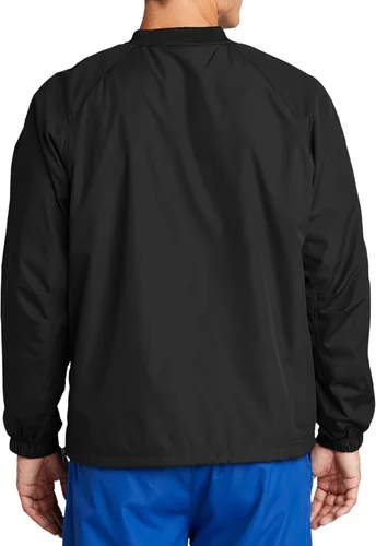 Vista 3 de Joe's USA Camisas atléticas de viento raglán con cuello en V para hombre en tallas regulares y grandes, XS-6XL