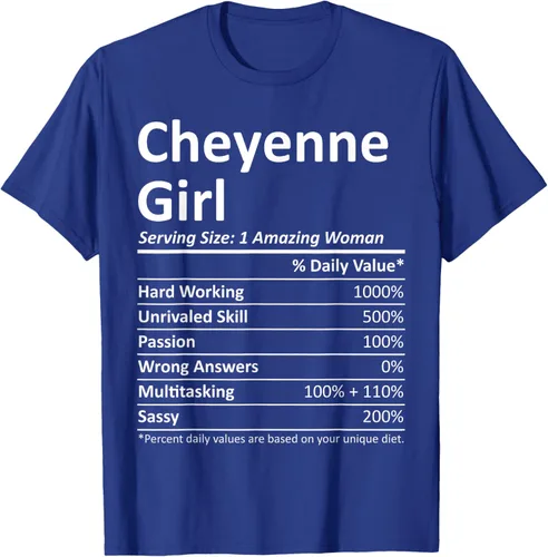 Vista 18 de CHEYENNE GIRL WY WYOMING - Camiseta divertida de regalo de City Home Roots USA, Negro, S