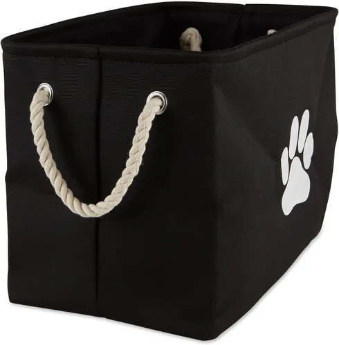 Vista 20 de Bone Dry - Canasta de almacenamiento para mascotas, pequeña y rectangular, coleccionable, aguamarina