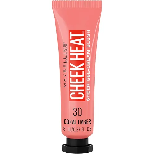 Vista 11 de Maybelline Cheek Heat Rubor en Gel-Crema, Maquillaje Ligero, Sensación Transpirable, Toque Sutil de Color, Aspecto Natural, Acabado Luminoso, Sin
