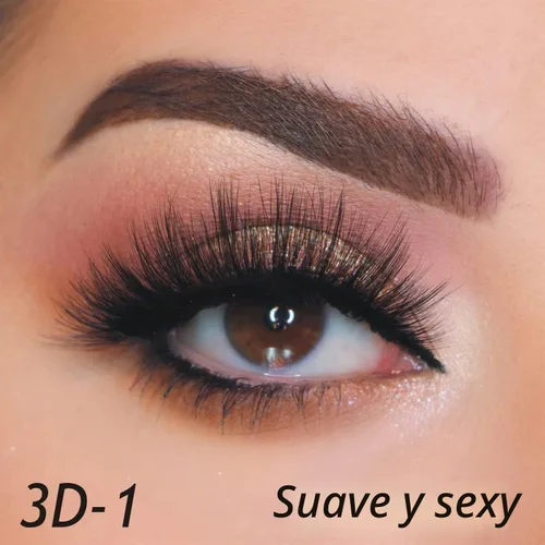 Vista 4 de Eliace Pestañas postizas de aspecto natural, pestañas de ojo de gato, 50