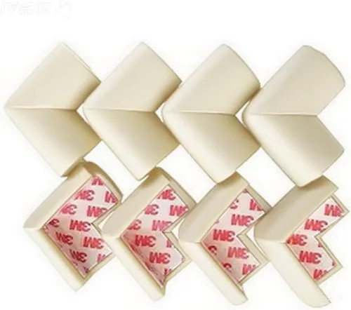 Vista 72 de Protectores de espuma compatibles con anclaje de pared para muebles, protectores de espuma para paredes, protectores de esquina con funciones