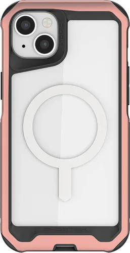 Vista 178 de Ghostek ATOMIC - Funda delgada para Galaxy S21 con parachoques de metal de aluminio y diseño trasero transparente, protección resistente que absorbe