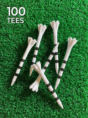 Vista 2 de Camiseta de golf Champ My Hite FLYtee Stripe de 2-3/4", 100