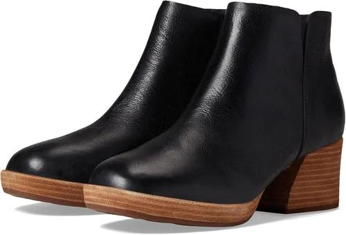 Vista 4 de Kork-Ease Rubi - Botines de plataforma con tacón apilado en ángulo para mujer