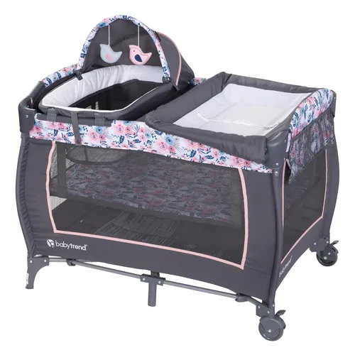 Vista 12 de Baby Trend Deluxe II Nursery Center, Bluebell, 41x47x22 pulgadas (paquete de 1)