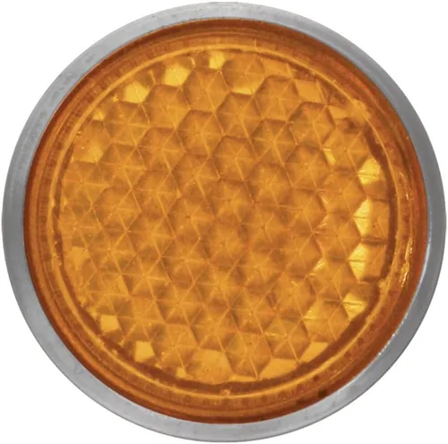 Vista 4 de GG Grand General 80841 Reflector (5/8" Dia.Screw Type Amber Mini, 24 Piezas/Tarjeta)