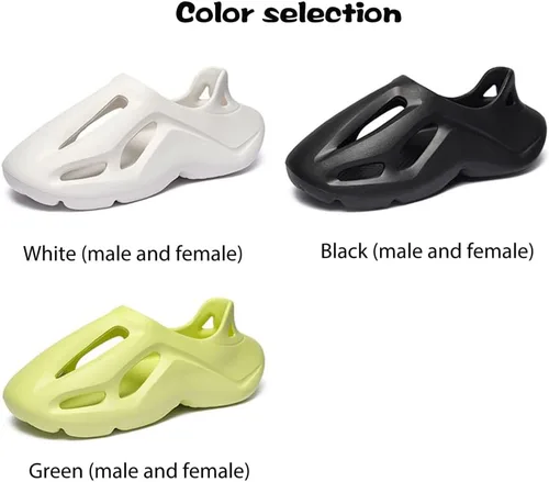 Vista 6 de Sandalias clásicas unisex para adultos, para interiores y exteriores, antideslizantes, de secado rápido, para mujer, antideslizantes, para playa