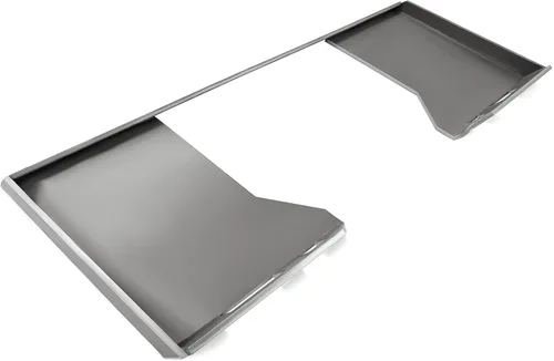 Vista 3 de HECASA Placa de montaje de corte rápido de 1/2 pulgada de grosor, placa de fijación de dirección deslizante, panel adaptador de placa de montaje