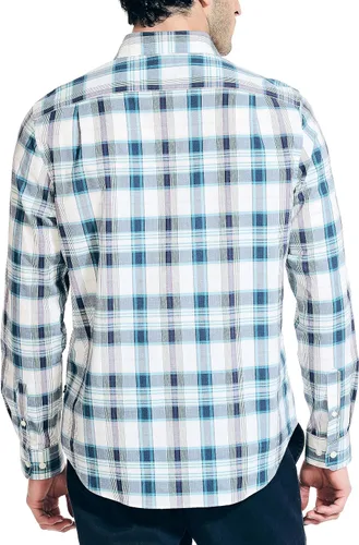 Vista 2 de Nautica Camisa a cuadros elaborada de forma sostenible para hombre
