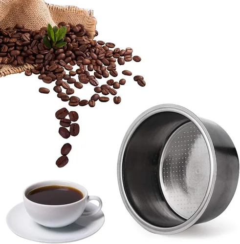 Vista 5 de Taza de filtro de café 2.008 in Cesta de filtro no presurizada para Breville D-e-lon-ghi Filtro Krups Productos de café