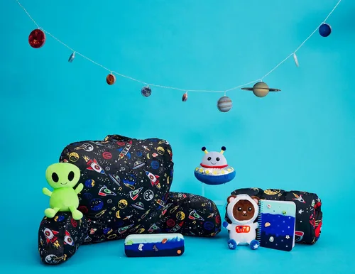 Vista 5 de iscream Screamsicles Out of This World Friends - Peluche de 8 pulgadas, astronauta