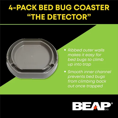 Vista 4 de BEAP 10013 trampa detectora de chinches para cama, 4