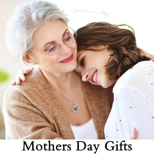Vista 8 de Iefil Regalos de árbol de la vida para mujer, plata de ley 925, collar de piedra natal del árbol de la vida, regalo de aniversario, día de San
