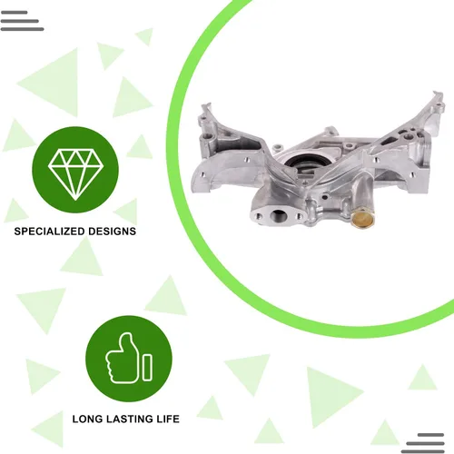 Vista 4 de SCITOO Componentes del motor Bomba de aceite M237 para 1997-2000 para Infiniti QX4 1996-2000 para Nissan Pathfinder 2000-2004 para Nissan Xterra