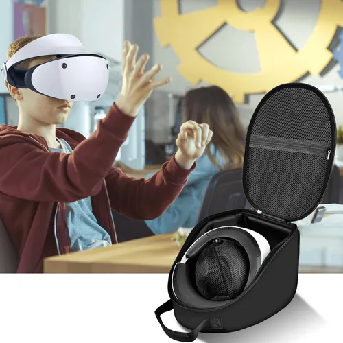 Vista 7 de Steadtep Carrying Bag Compatible with PS VR2 Gaming Headset and Touch Controllers, Also Fit for Meta Quest 3, for Oculus Quest 2, Travel Storage
